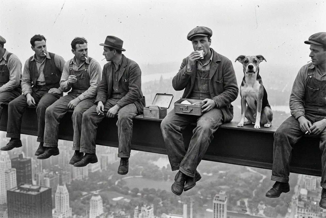 Almuerzo en los rascacielos