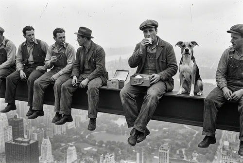 Almuerzo en los rascacielos