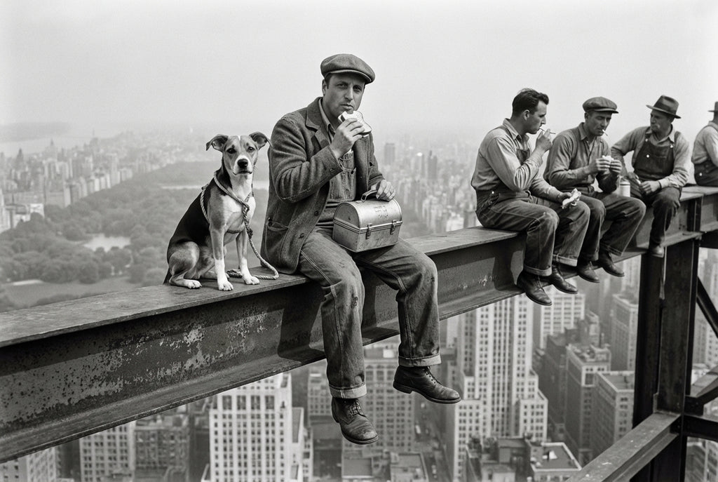 Almuerzo en los rascacielos