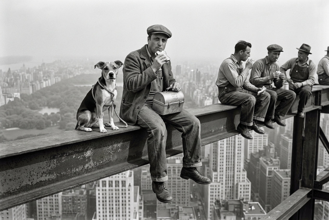 Almuerzo en los rascacielos